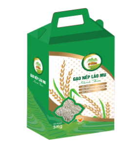 Gạo nếp lào mu Khánh Thiện