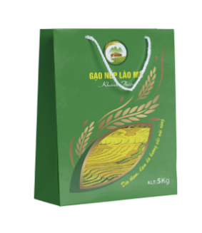 Gạo nếp lào mu Khánh Thiện  3